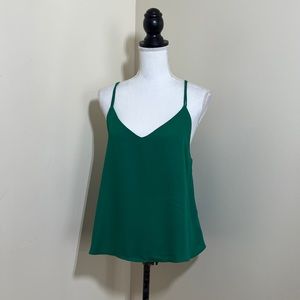 Active USA || Woman spaghetti straps Green blouse size Large